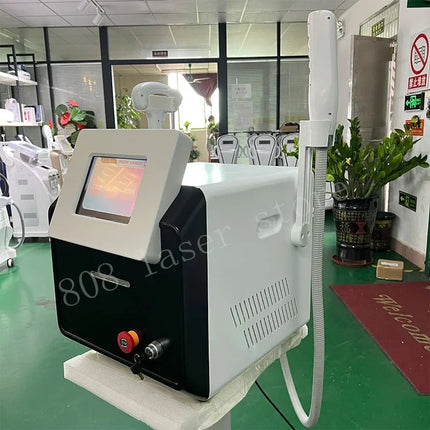 New system 808nm Diode Painless Permanent Hair Removal With Q Switch Nd Yag Laser Tatto Eyebrow Spot Removal Machine