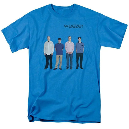 Weezer 1994 album band print T-shirt men's summer hip-hop street casual loose T-shirt oversized O-neck short-sleeved top
