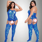 Blue Bodystocking / One Size