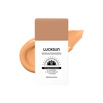 Daily Glow Tinted Sunscreen SPF40 50ml - 3-in-1 Moisturizing Sun Protection with Tone Adapt Technology for Natural Coverage