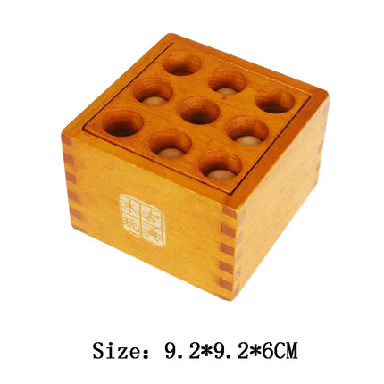 Classic IQ Puzzle Wooden Brain Teasers for Adults Kids Educational Toys Mind Challenge Unlock Interlock Game Rompecabezas Madera