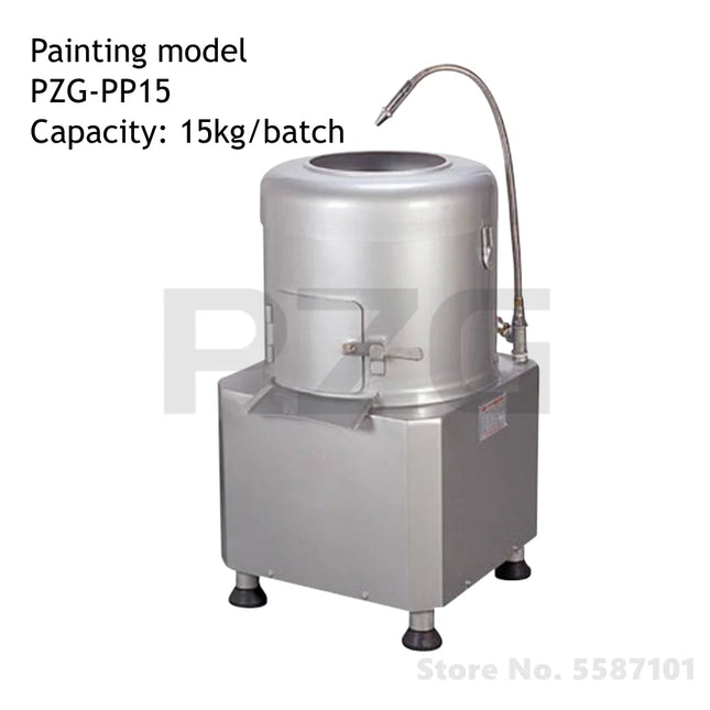 8kg 15kg 30kg Electric Automatic Small Sweet Potato Skin Peeler Cleaning Washing And Potato Peeling Machine For Commercial