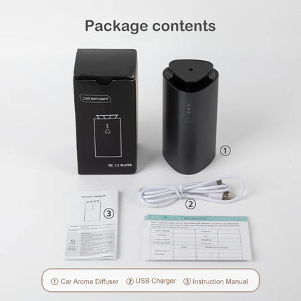 Namste Aroma Diffuser Humidifier Auto Car and Home Dual Modes Fragrance Essential Oil Perfume Flavoring Car USB Charging Mode