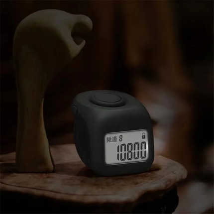 Clicker Finger Ring With Lock Function 9 Channels Hand Tally Counter Portable Prayer Counter-Y41A