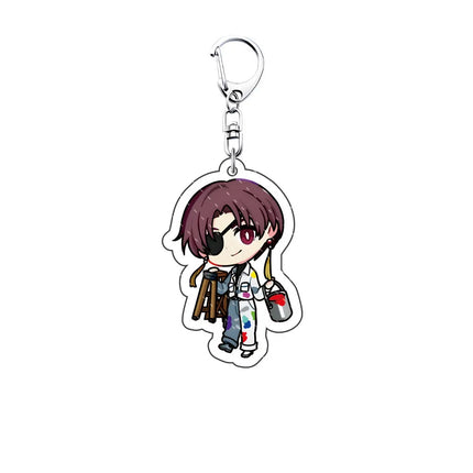 Anime WIND BREAKER 6cm acrylic Keychain key chain big stand brand Sakura-harusugita Keitaro  decoration key ring Gift