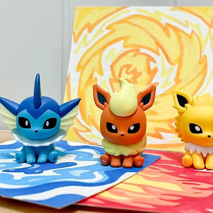 New in Stock Genuine Funism Pokémon Eevee Little Adventure Mini Figure Ornament  Animation Peripheral Gift