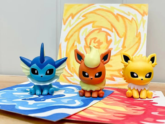 New in Stock Genuine Funism Pokémon Eevee Little Adventure Mini Figure Ornament Animation Peripheral Gift