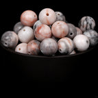 Pink Zebra Jasper / 6mm 59 to 61pcs
