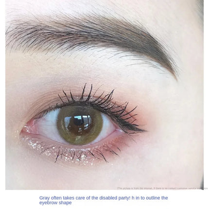 Brown Liquid Eyebrow Cream Long Lasting Natural Eyebrow Pencil Mascara Quick-drying Paint Eyebrow Gel Women Makeup