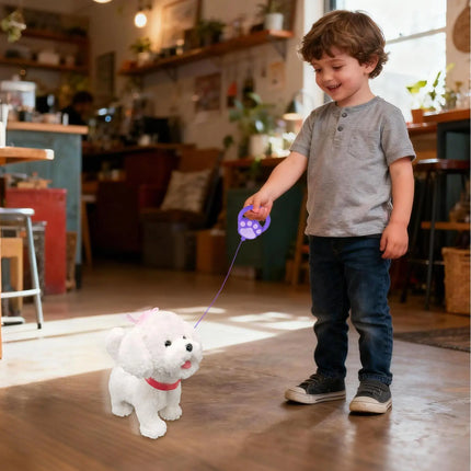 Simulation Electronic PetDog Toy Walking Interactive Dog Plush Doll Toys Touch Sensing Ai Robot Dog With Voice Mimic Gift