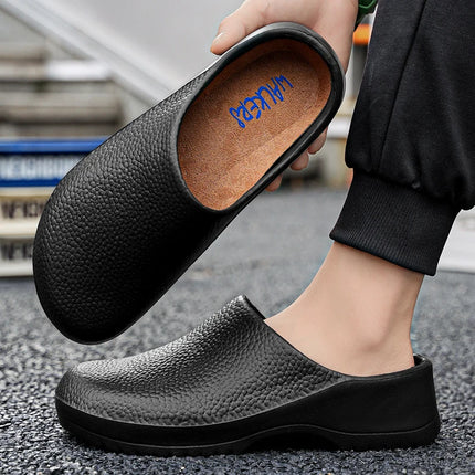 Summer Waterproof Light Comfortable Chef Shoes Suitable for Hotel Restaurants Hospital Kitchen Safety Shoes Non-slip Sandals