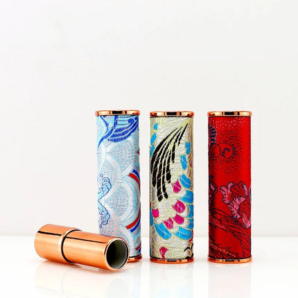 10/30/50PCS  Empty Chinese Style Satin Lipstick Tubes DIY Empty Press Lipstick Tube 12.1mm Packaging Makeup Tool