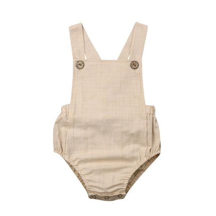ma&baby 0-3Y Summer Newborn Infant Baby Boy Girl Romper Casual Sleeveless Overall Jumpsuit Toddler Baby Clothing