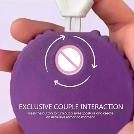 1Pc 3D Printed Couple Position Selector Dice Game Sex Toys for Date Night Mechanical Dice Game For Adult Sex Decision Dice