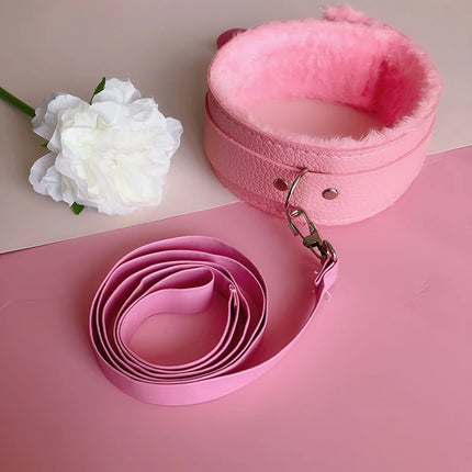10pcs 7 Pcs Bondage Set Bdsm Sex Exotic Accessories Sex-product Adjustable PU Leather SM Handcuffs Whip Rope Sex Toys for Woman