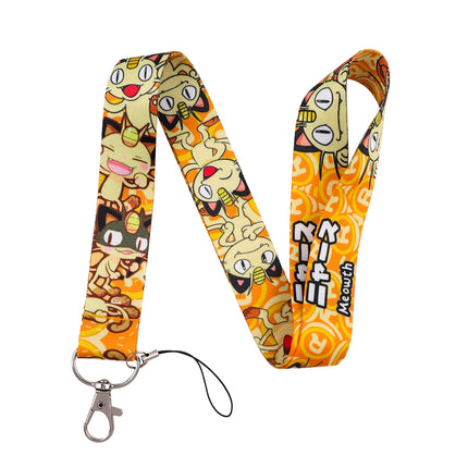 Japanese Anime Monsters Neck Strap Lanyard for Keys Keychain Badge Holder ID Credit Card Pass Mobile Phone Charm Accessories