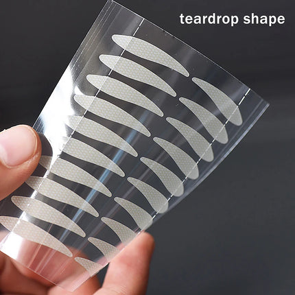 Lace Self-Adhesive Invisible Double Eyelid Tape 72-256 Stickers Eyelid Waterproof Fiber Stickers Women Make Up Eyelid Stickers