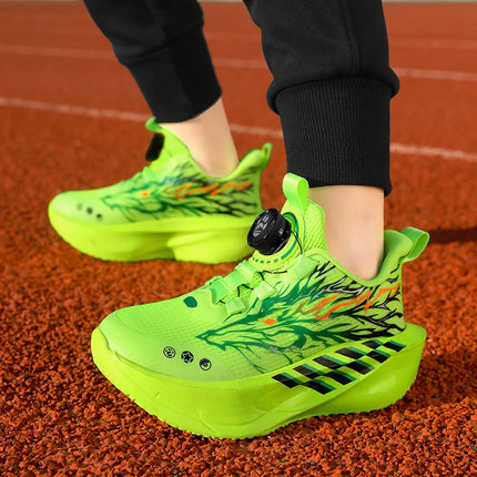 Children Sports Shoes Light Comfort Soft Wear-resistant Mesh Summer Outdoor Running Shoes New Thick Soled Damping Sneakers