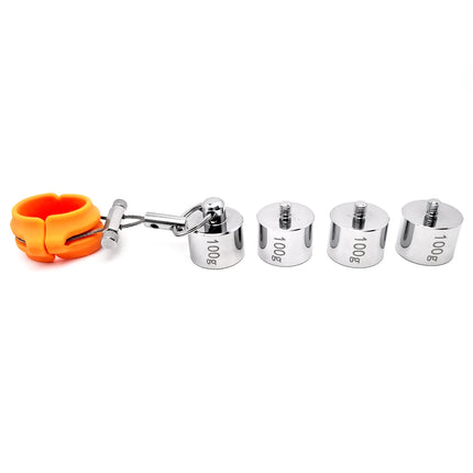 Penis trainer Penis ring Weight-bearing exercise for testicles Adjustable weight Dick strength training sex toy adult men toys