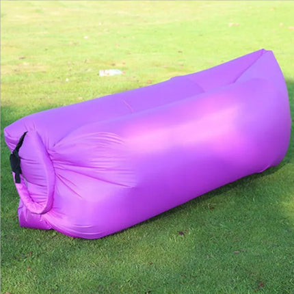 Kid Lazy Inflatable Sofa Bag Outdoor Portable Inflatable Couch Folding Camping Mattress Music Festival Recliner Outdoor Toy