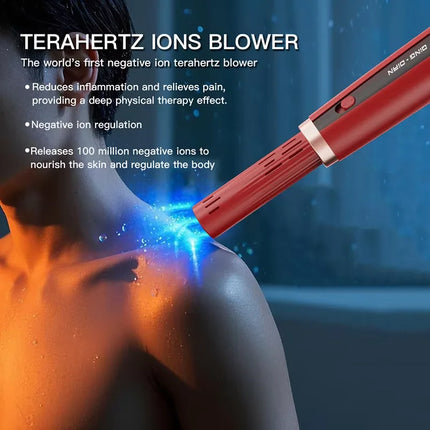1000W Upgrade Terahertz Wave Light Magnetic Health Beauty Massager Deivce Heat Blower Cell Acivation Physiotherap OEM Accept