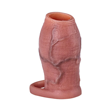 Enlarged and Thicken Cock Sleeve Lock Sperm Penis Ring Adult Men Sex Toy Soft Silicone Dick Sleeve Enlargement Male 18+ Sexy Toy
