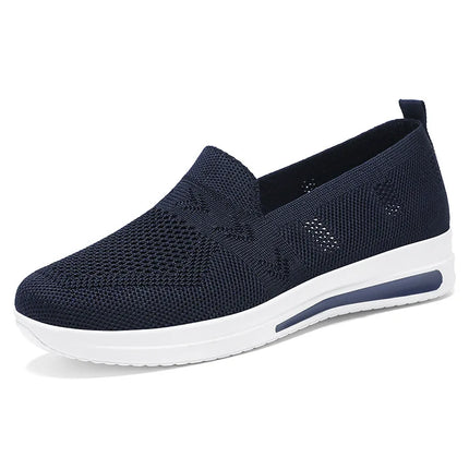 Spring New Women's Sports Shoes, Fashionable, Breathable, Lightweight, Non-slip, Wear-resistant, Casual Sports Shoes, Flat Shoes