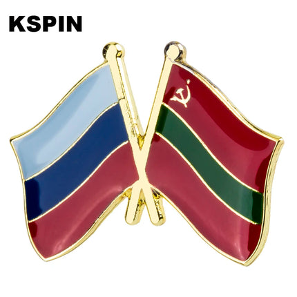 Russia Flag Laple Pin Badge Brooch