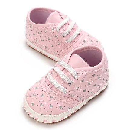 Spring and Autumn Pink Series Hot Selling Children's Shoes Baby Shoes Soft soled Anti slip Baby Shoes Newborn Baby Step Shoes