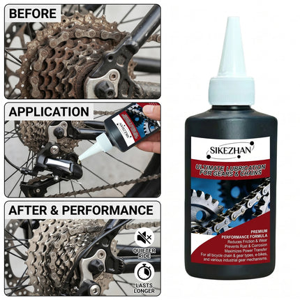 125ml Bicycle Chain Lube Dry Oil Ultimate Lubrication For MTB Road Bike Gears Flywheel Smooth Quiet Long Lasting Maintenance