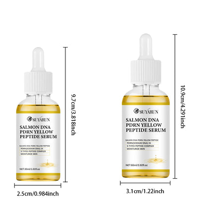 SUYARUN Salmon DNA PDRN + Yellow Peptide Complex Serum - Anti-Aging Solution, Skin Repair, Hydration, Brightening, Tightening.