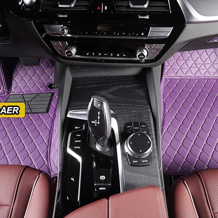 Custom Car Floor Mats For VW Polo Polo-Plus Polo-GTI Auto Carpets Foot Coche Accessorie
