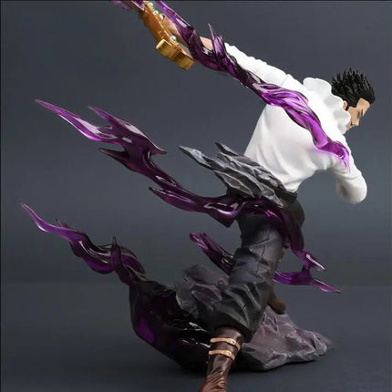 35cm One Piece Anime Figures Dracule Mihawk Figure Cosplay Model Pvc Statue Collection Doll Desk Ornaments Birthday Gift
