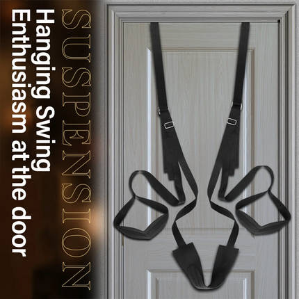 Couple Sex Sling BDSM Door Sex Swing Chair Seat Bondage Restraints Adjustable Detachable Seat Sexual Stimulation Adult Sex toys