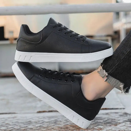 Casual Shoes Loafers British Leather Sneakers Flats Shoes Classic Men Leather Shoes Spring Summer New Trendy All-match Platform