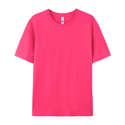 Customize 100% Cotton T-Shirt Quality Women & Men's Top Tee Design Brand Logo Print on Demand Crewneck Tee Workwear Team Clothes