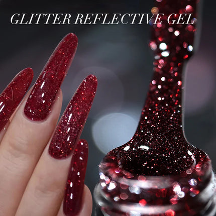 Glitter Reflective Gel / Gel Pailleté Réfléchissant