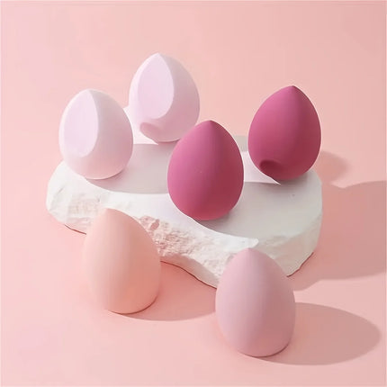 3/5pcs Super Soft Makeup Sponge, Wet and Dry Use, Non-Latex Sponge Powder Puff, Suitable for Liquid Foundation, Cream, Powder