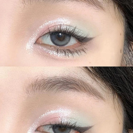DIKALU 16 Color Eyeshadow Palette Professional Women Makeup Long-Lasting Pearly Shiny Pink Blue Green Eye Shadow Palette Glitter