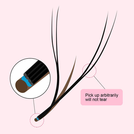 ARISON 2D YY Lashes Double Tips Eyelashes Extension Premade Volume Fan Y-shape False Eyelash Super Soft Cilios Y For Wholesale