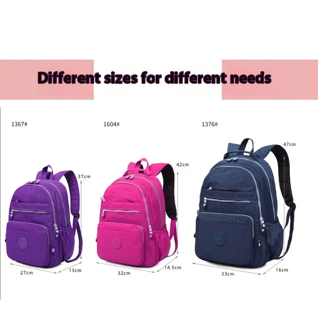 TEGAOTE Brand Laptop Backpack Women Travel Bags Multifunction Rucksack Waterproof Nylon School Backpacks For Teenagers Girl
