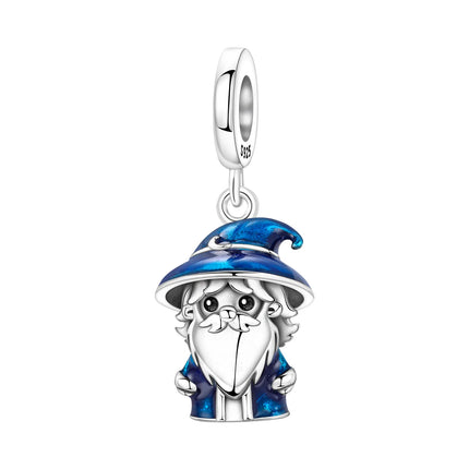 S925 Sterling Silver Charm Bead Angel Prayer Travel Memorial Pendant Fine Birthday Gift Fit Bangle Bracelet Necklace DIY Jewelry
