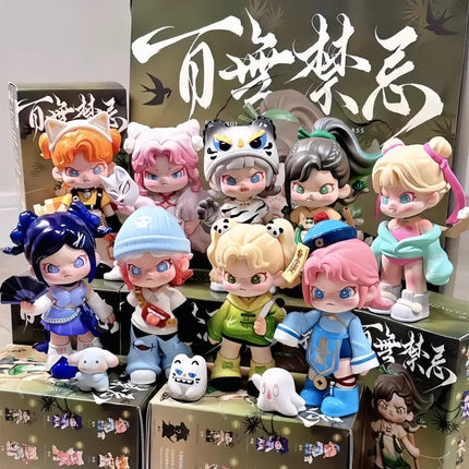 2026 Dora Zorra Anything Goes Vol.5 Series Blind Box Figure Replica Dolls Model Desktop Decoration Girls Birthday Surprise Gifts