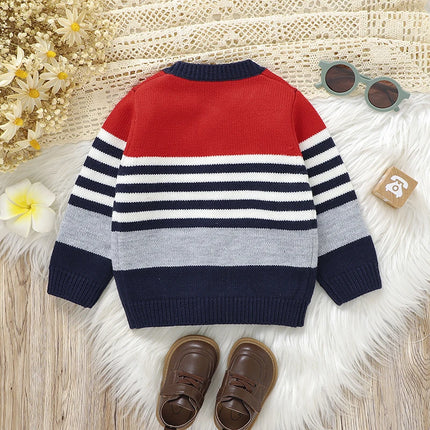 Winter Baby Sweaters Clothes Autumn Long Sleeve Button Up Infant Boys & Girls Outwear Jackets & Coats 1-3Y Children Knitwear Top