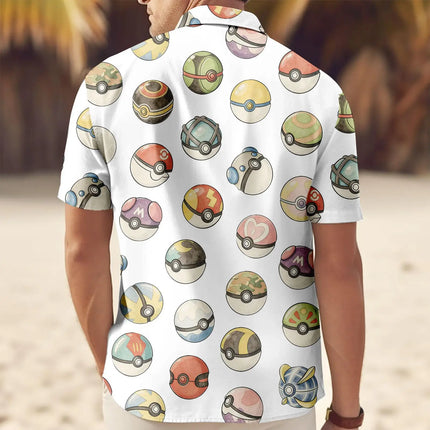 2026 Pokémon Anime graphic T-shirt Psyduck Hawaiian Shirt Summer Sports Men's T-Shirt Children's Clothing Tee Y2k Woman ﻿