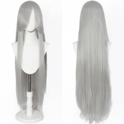 Long Straight Cosplay Wig 100CM Multiple Colors Pink Blonde Black Anime Costume Wig Universal Synthetic Cos Wig Daily Party Wig