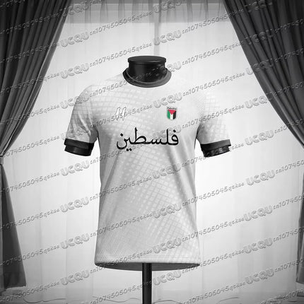 Palestine Football Jersey Summer Sports Short Sleeve Flag 3D Print Tee Summer Men'S Outdoor Fitness Training T-shirt Sport Top