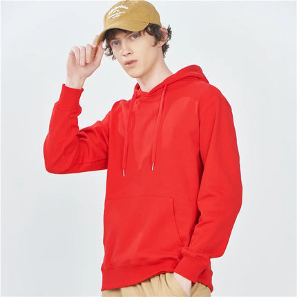 Customize 100% Cotton Quality Hoodie Workwear Teamclothing Brand Design Unisex Hoodies Logo Print Anime Pullover Print On Demand