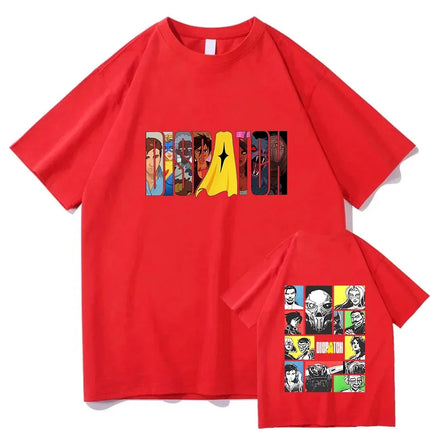 Hot Game Dispatch Peripherals Funny Graphic Print T-shirt Cotton Loose Casual Hip Hop Tees Streetwear Men Women Oversized Tops