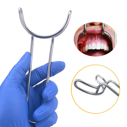 High-Quality Autoclavable Dental Orthodontic Lip Cheek Retractor Stainless Steel Mouth Opener  Dental Tools